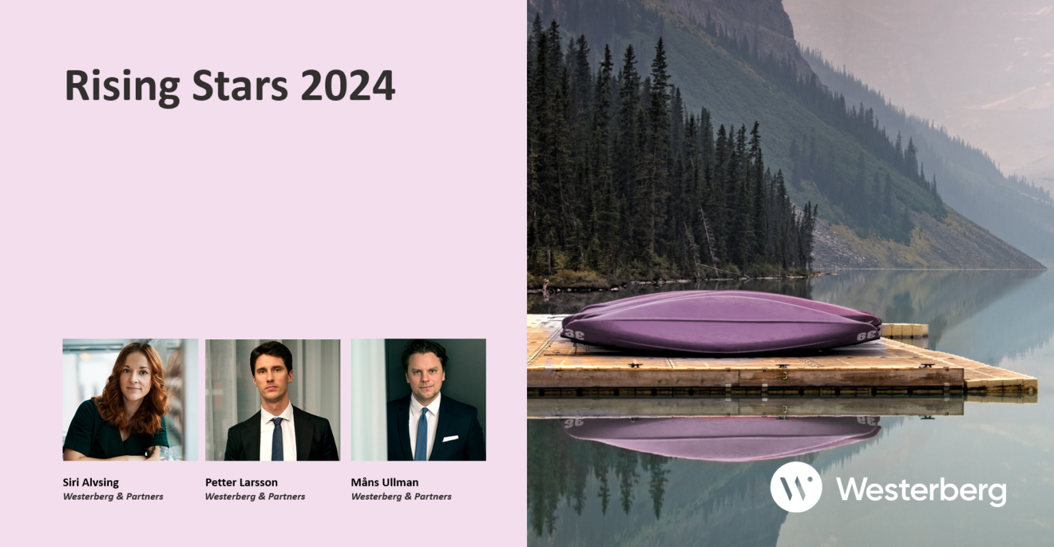 Managing IP’s Rising Stars 2024 - Westerberg & Partners